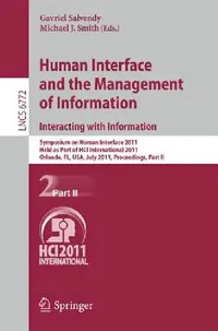 Buy Human Interface and the Management of Information. Interacting with Information (English, Gavriel Salvendy | Michael J. Smith) — BookShops.in