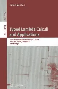 Buy Typed Lambda Calculi and Applications (English, Luke Ong) — BookShops.in