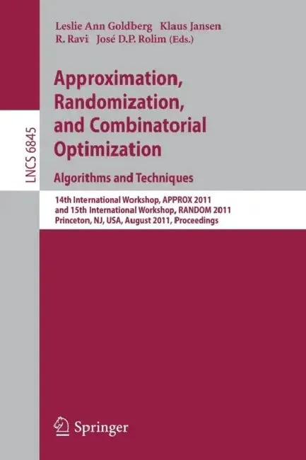 Approximation, Randomization, and Combinatorial Optimization. Algorithms and Techniques (English, Leslie Ann Goldberg | Klaus Jansen | R. Ravi)