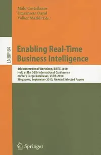Buy Enabling Real-Time Business Intelligence (English, Malu Castellanos | Umeshwar Dayal | Volker Markl) — BookShops.in