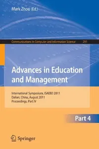 Buy Advances in Education and Management, part 4 (English, Mark Zhou) — BookShops.in