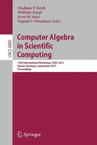 Buy Computer Algebra in Scientific Computing (English, Vladimir P. Gerdt | Wolfram Koepf | Ernst W. Mayr) — BookShops.in