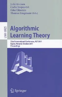 Buy Algorithmic Learning Theory (English, Jyriki Kivinen | Csaba Szepesvári | Esko Ukkonen) — BookShops.in
