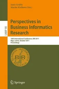 Buy Perspectives in Business Informatics Research (English, Janis Grabis | Marite Kirikova) — BookShops.in