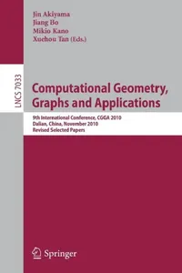 Buy Computational Geometry, Graphs and Applications (English, Jin Akiyama | Jiang Bo | Mikio Kano) — BookShops.in