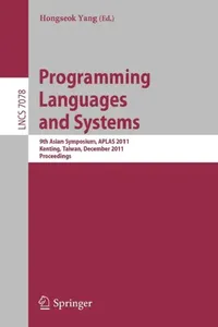 Buy Programming Languages and Systems (English, Hongseok Yang) — BookShops.in