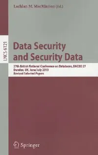 Buy Data Security and Security Data (English, Lachlan MacKinnon) — BookShops.in
