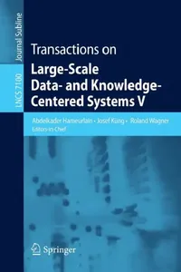 Buy Transactions on Large-Scale Data- And Knowledge-Centered Systems V (English, Abdelkader Hameurlain | Josef Küng | Roland Wagner) — BookShops.in