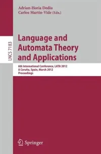 Buy Language and Automata Theory and Applications (English, Adrian-Horia Dediu | Carlos Martín-Vide) — BookShops.in