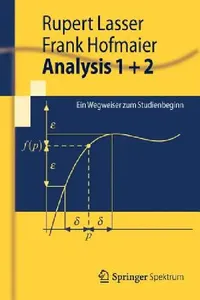 Buy Analysis 1 + 2 (English, Rupert Lasser | Frank Hofmaier) — BookShops.in