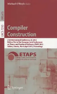 Buy Compiler Construction (English, Michael O'Boyle) — BookShops.in