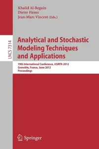 Buy Analytical and Stochastic Modeling Techniques and Applications (English, Khalid Al-Begain | Dieter Fiems | Jean-Marc Vincent) — BookShops.in