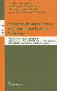 Buy Enterprise, Business-Process and Information Systems Modeling (English, Ilia Bider | Terry Halpin | John Krogstie) — BookShops.in