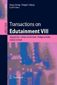Buy Transactions on Edutainment VIII (English, Zhigeng Pan | Adrian David Cheok | Wolfgang Müller) — BookShops.in
