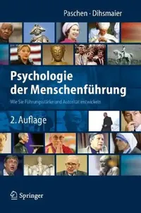Buy Psychologie Der Menschenführung (English, Michael Paschen | Erich Dihsmaier) — BookShops.in
