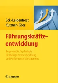 Buy Führungskräfteentwicklung (English, Claus D. Eck | Jana Leidenfrost | Andrea Küttner) — BookShops.in