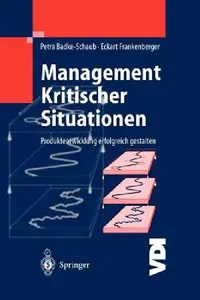 Buy Management Kritischer Situationen (English, Petra Badke-Schaub | Eckart Frankenberger) — BookShops.in