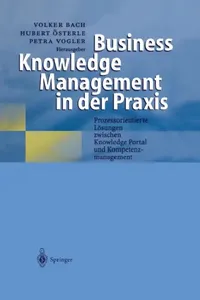 Buy Business Knowledge Management in Der PRAXIS (English, Volker Bach | Hubert Österle | Petra Vogler) — BookShops.in