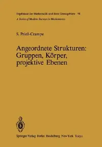 Buy Angeordnete Strukturen (English, S. Priess-Crampe) — BookShops.in