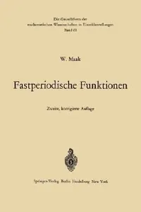 Buy Fastperiodische Funktionen (English, Wilhelm Maak) — BookShops.in