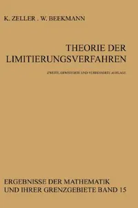 Buy Theorie Der Limitierungsverfahren (English, Karl Zeller | W. Beekmann) — BookShops.in