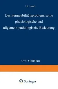 Buy Das Permeabilitätsproblem (English, Ernst Gellhorn | M. Gildmeister | R. Goldschmidt) — BookShops.in