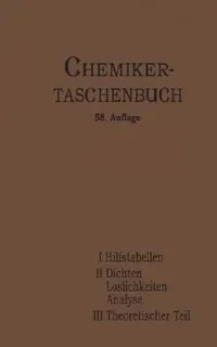 Buy Chemiker-Taschenbuch (English, Rudolf Biedermann | W. a. Roth | I. Koppel) — BookShops.in