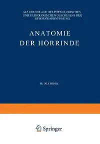 Buy Anatomie Der Hörrinde (English, Max De Crinis) — BookShops.in