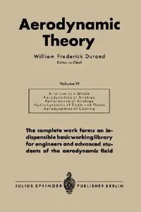 Buy Aerodynamic Theory (English, William Frederick Durand) — BookShops.in