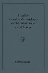 Buy Grundriss Der Säuglings≈ Und Kleinkinderkunde (English, St Engel) — BookShops.in