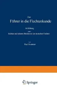 Buy Der Führer in Die Flechtenkunde (English, Paul Kummer) — BookShops.in