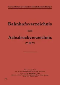 Buy Bahnhofsverzeichnis Zum Achsdruckverzeichnis | by Na Geschäftsfhrd Verwaltung Des Verein | Springer | by Na Geschäftsfhrd Verwaltung Des Verein | Springer | by Na Geschäftsfhrd Verwaltung Des Verein | Springer | by Na Geschäftsfhrd Verwaltung Des Verein | Springer | by Na Geschäftsfhrd Verwaltung Des Verein | Springer | by Na Geschäftsfhrd Verwaltung Des Verein | Springer | by Na Geschäftsfhrd Verwaltung Des Verein | Springer | by Na Geschäftsfhrd Verwaltung Des Verein | Springer | by Na Geschäf — BookShops.in