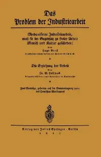 Buy Das Problem Der Industriearbeit (English, Hugo Borst | W. Hellpach) — BookShops.in