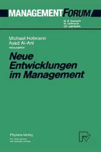 Buy Neue Entwicklungen Im Management (English, Michael Hofmann | Ayad Al-Ani) — BookShops.in