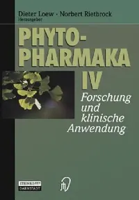 Buy Phytopharmaka IV (English, A. Schrödter | Dieter Loew | Norbert Rietbrock) — BookShops.in