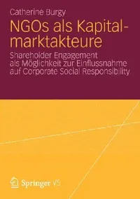 Buy NGOs ALS Kapitalmarktakteure (English, Catherine Burgy) — BookShops.in