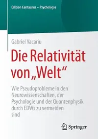 Buy Die Relativität Von "Welt" (English, Gabriel Vacariu) — BookShops.in
