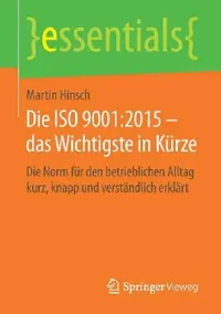 Buy Die ISO 9001 (English, Martin Hinsch) — BookShops.in