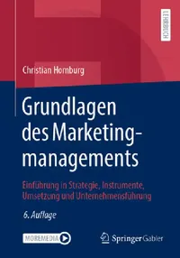 Buy Grundlagen Des Marketingmanagements (English, Christian Homburg) — BookShops.in