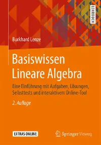 Buy Basiswissen Lineare Algebra (English, Burkhard Lenze) — BookShops.in
