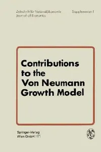 Buy Contributions to the Von Neumann Growth Model (English, G. Bruckmann | W. Weber) — BookShops.in