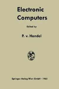 Buy Electronic Computers (English, Paul Frhr Von Handel) — BookShops.in