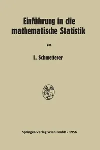 Buy Einführung in die Mathematische Statistik (English, Leopold Schmetterer) — BookShops.in