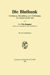 Buy Die Blutbank (English, Fritz Heppner) — BookShops.in