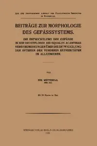 Buy Beiträge Zur Morphologie Des Gefässsystems (English, Per Wetterdal) — BookShops.in