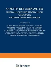 Buy Analytik Der Lebensmittel (English, H. -D Belitz | J. Schormüller) — BookShops.in