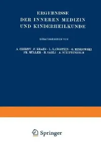 Buy Ergebnisse Der Inneren Medizin Und Kinderheilkunde (English, Leo Langstein | Erich Meyer | A. Schittenhelm) — BookShops.in