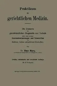 Buy Praktikum Der Gerichtlichen Medizin (English, Hugo Marx) — BookShops.in