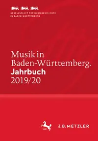 Buy Musik in Baden-Württemberg Jahrbuch 2019/20 Band 25: Hardcover German Edition by Gesellschaft für Musikgeschichte | J.B. Metzler | Music History Textbook — BookShops.in
