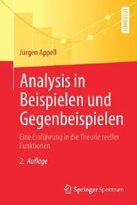 Buy Analysis in Beispielen Und Gegenbeispielen (English, Jürgen Appell) — BookShops.in